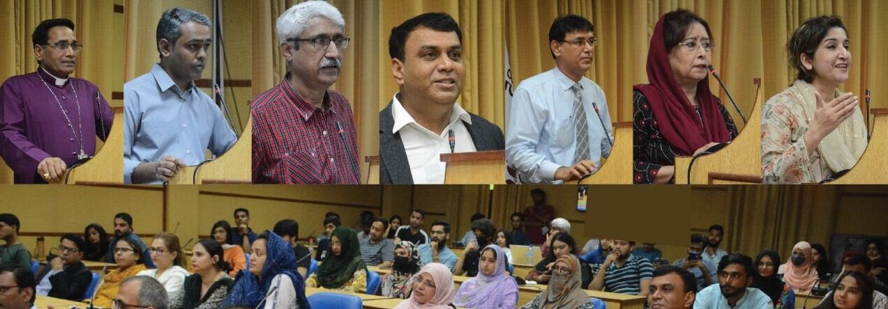 Read more about the article Seminar on “Interfaith Harmony in Sindh” at SMIU