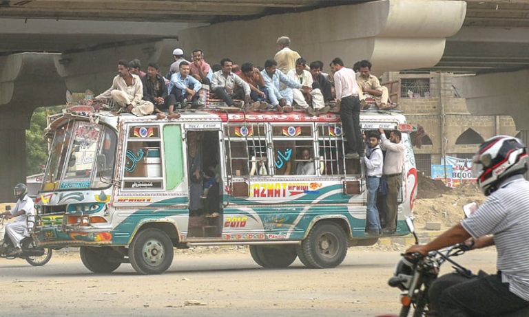 Read more about the article Pedestrians, Public Transport and Climate Change in Karachi